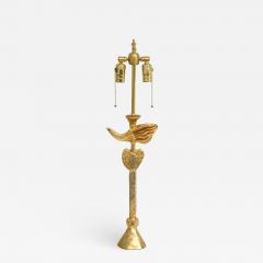 Pierre Casenove Bronze Bird Table Lamp by Pierre Casenove for Fondica - 770172