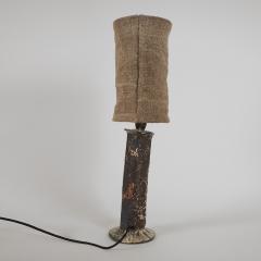 Pierre Casenove EMPREINTES Table lamp with Anagama glazed ceramic base - 2297505