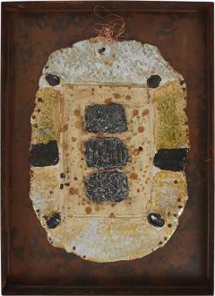 Pierre Casenove UNTITLED B Glazed ceramic wall sculpture - 2311985