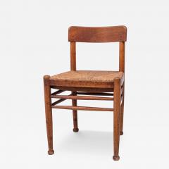 Pierre Chapo Dining chair in Oak and Cane France 1960 s - 3658613