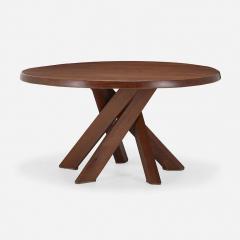 Pierre Chapo ELMWOOD CIRCULAR DINING TABLE MODEL T21D BY PIERRE CHAPO - 3212679