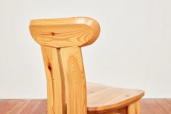 Pierre Chapo FRENCH DINING CHAIRS SET OF 10 - 3059329