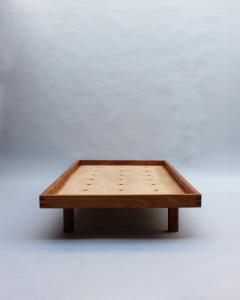 Pierre Chapo Fine French 1950s Solid Elm Godot daybed by Pierre Chapo - 4272987