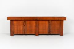 Pierre Chapo Large Mid Century Modern Credenza In Solid Elm 1960s - 1259480