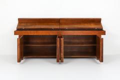 Pierre Chapo Large Mid Century Modern Credenza In Solid Elm 1960s - 1259489