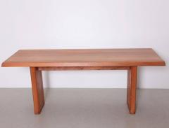Pierre Chapo Large Pierre Chapo T19 Dining Table in Solid Elm - 593505