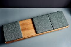 Pierre Chapo Minimalist Daybed Sofa Bench L 09H by Pierre Chapo in Elm - 4501290