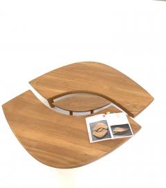 Pierre Chapo PIERRE CHAPO FRENCH ELM WOOD COFFEE TABLE MODEL T22 OFTEN NAMED EYE TABLE - 4688008