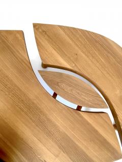 Pierre Chapo PIERRE CHAPO FRENCH ELM WOOD COFFEE TABLE MODEL T22 OFTEN NAMED EYE TABLE - 4688011