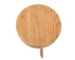 Pierre Chapo PIERRE CHAPO STOOLS TABOURETS PAIR S31 ELM FRANCE C1974 VINTAGE - 4236644