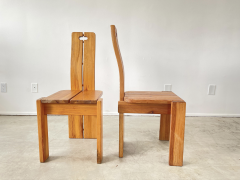 Pierre Chapo PIERRE CHAPO STYLE DINING CHAIRS SET OF 10 - 1986795