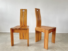 Pierre Chapo PIERRE CHAPO STYLE DINING CHAIRS SET OF 10 - 1986798