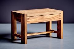 Pierre Chapo Pair of Pierre Chapo T07 Bedside Tables in elm wood by Chapo Creations - 4395542