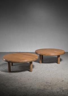 Pierre Chapo Pair of Pierre Chapo coffee tables - 4701443