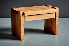 Pierre Chapo Pair of T38 Bedside Tables in oak by Pierre Chapo - 4613770