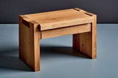 Pierre Chapo Pair of T38 Bedside Tables in oak by Pierre Chapo - 4789025