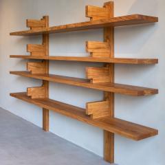 Pierre Chapo Pierre Chapo B17 Handcrafted Elm Wood Shelf for Chapo Cr ation - 4355815