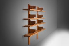 Pierre Chapo Pierre Chapo B17B Bookshelf in Solid Elm France 1960s - 1787038