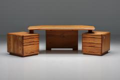 Pierre Chapo Pierre Chapo B40 Desk Solid Elm 1960s - 2553651