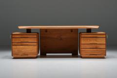 Pierre Chapo Pierre Chapo B40 Desk Solid Elm 1960s - 2553686