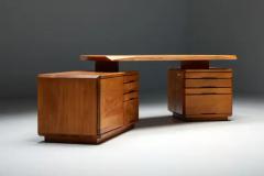 Pierre Chapo Pierre Chapo B40 Desk in Solid Elm France 1960s - 3419958