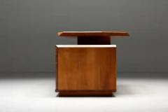 Pierre Chapo Pierre Chapo B40 Desk in Solid Elm France 1960s - 3419961