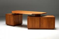 Pierre Chapo Pierre Chapo B40 Desk in Solid Elm France 1960s - 3419987