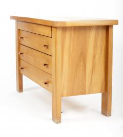 Pierre Chapo Pierre Chapo Chest of Drawers with Leather Pulls - 1336906