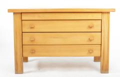 Pierre Chapo Pierre Chapo Chest of Drawers with Leather Pulls - 1336908