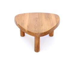 Pierre Chapo Pierre Chapo Coffee Table Elm Wood Model T23 circa 1960 - 4459193