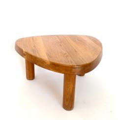 Pierre Chapo Pierre Chapo Coffee Table Elm Wood Model T23 circa 1960 - 4459202