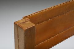 Pierre Chapo Pierre Chapo Cognac Leather Arm Chair 1960s - 2114995