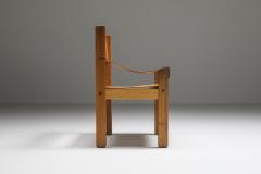 Pierre Chapo Pierre Chapo Cognac Leather Arm Chair 1960s - 2115020