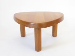 Pierre Chapo Pierre Chapo French Elm Wood Coffee Table Model T23 - 1209409