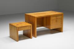 Pierre Chapo Pierre Chapo Inspired Desk with drawers 1960s - 2245257