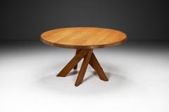 Pierre Chapo Pierre Chapo Model SFAX T21 D Dining Table in Solid Elm France 1970s - 4184682