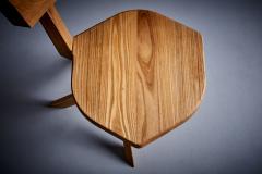 Pierre Chapo Pierre Chapo New Pair of S34A Chairs in Elm Wood France 2024 - 3573957