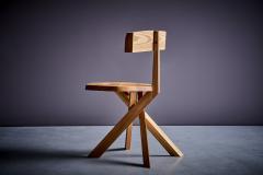 Pierre Chapo Pierre Chapo New Pair of S34A Chairs in Elm Wood France 2024 - 3573960