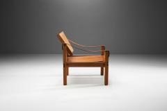 Pierre Chapo Pierre Chapo S10 Cognac Leather Easy Chair France 1960s - 1416189