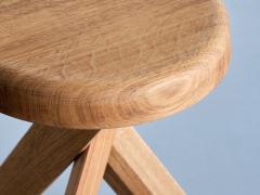 Pierre Chapo Pierre Chapo S31A Stool in Solid Oak Wood Chapo Creation France - 3381977