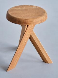 Pierre Chapo Pierre Chapo S31A Stool in Solid Oak Wood Chapo Creation France - 3381978