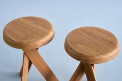 Pierre Chapo Pierre Chapo S31B Stool in Solid Oak Wood Chapo Creation France - 3394725