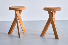 Pierre Chapo Pierre Chapo S31B Stool in Solid Oak Wood Chapo Creation France - 3394731