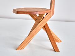 Pierre Chapo Pierre Chapo S34 Dining Chair in Solid Elm Chapo Creation France - 3366709