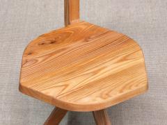 Pierre Chapo Pierre Chapo S34 Dining Side Chair in Solid Elm Chapo Creation France 2024 - 4633479