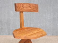 Pierre Chapo Pierre Chapo S34 Dining Side Chair in Solid Elm Chapo Creation France 2024 - 4633482