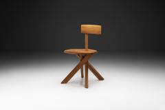 Pierre Chapo Pierre Chapo S34 Elm Wood Chair France 1960s - 2804952