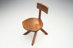 Pierre Chapo Pierre Chapo S34 Solid Elm Chair France 1960s - 2151888