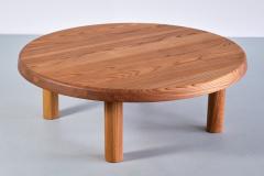 Pierre Chapo Pierre Chapo T02M Coffee Table in Solid Elm Chapo Creation France - 3481059