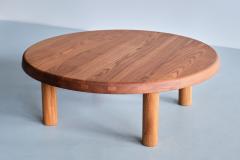 Pierre Chapo Pierre Chapo T02M Coffee Table in Solid Elm Chapo Creation France - 3481063